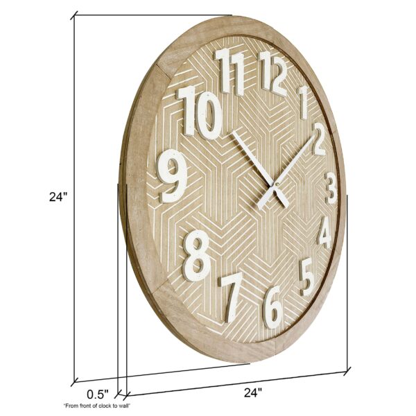 Dahlia Clock - 24" - Image 5