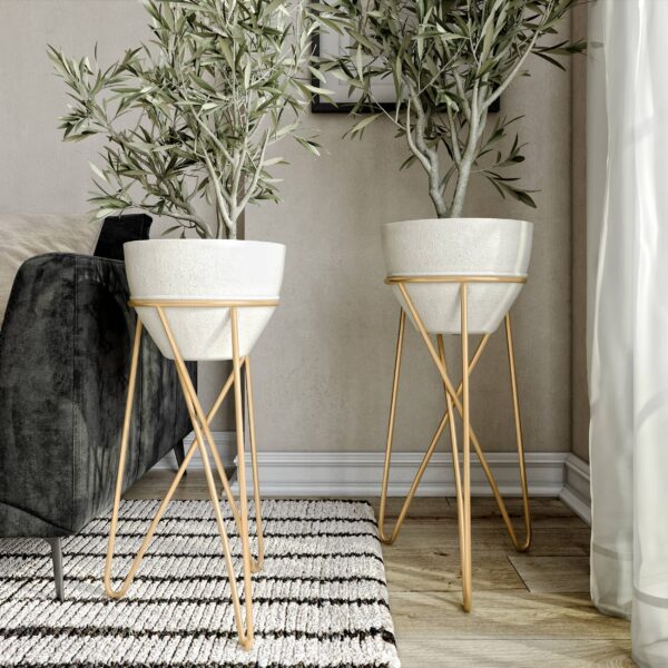 Skye Modern Planters (Set of 2) - Image 2