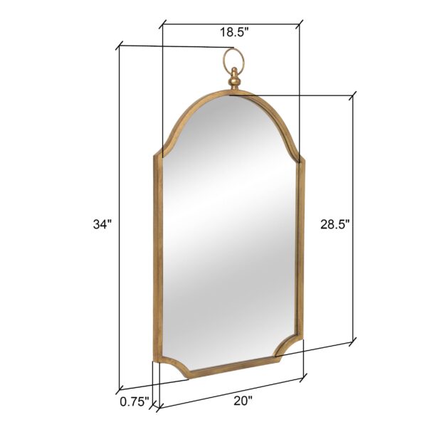 Amarett Mirror - 34"H x 20"W - Image 5
