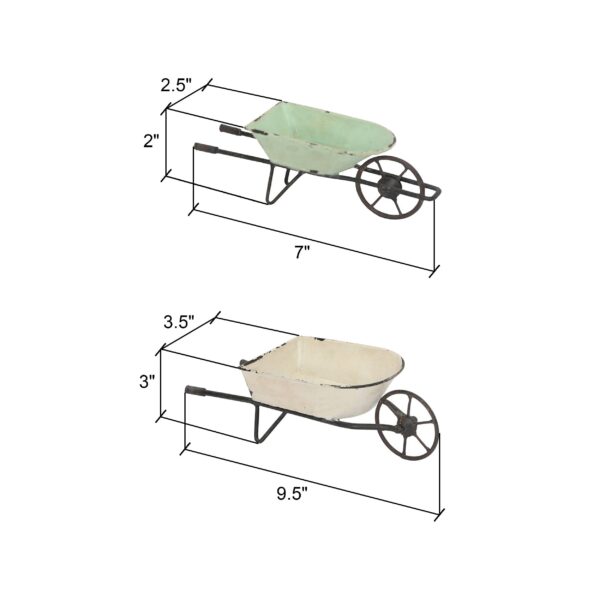 Elina Tabletop Decor (Set of 2) - 3"H x 10"W - Image 5