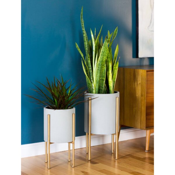 Nabila Mid-Century Planters (Set of 2) - Image 2