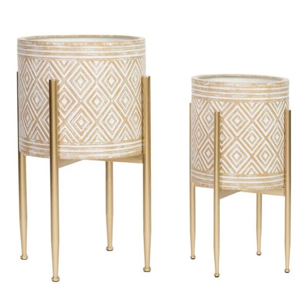 Eisley Modern Planters (Set of 2)
