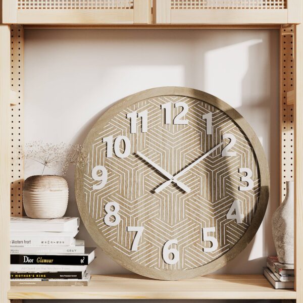 Dahlia Clock - 24" - Image 2