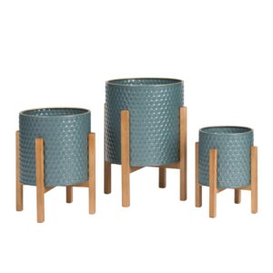 Rhys Modern Planter With Kinsley Base