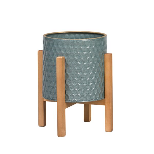 Rhys Modern Planter With Kinsley Base - Image 4