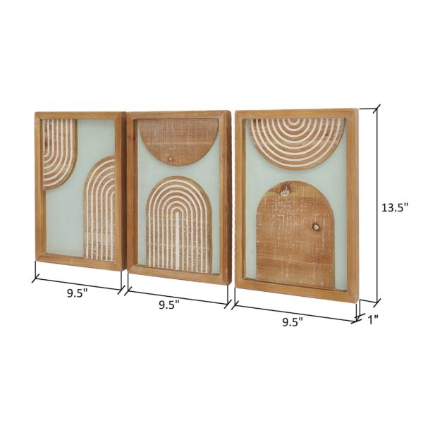 Zahara Wall Decor (Set of 3) - 14"H x 10"W - Image 5