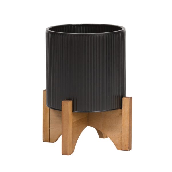 Everett Modern Planter With Arch Base - Image 4