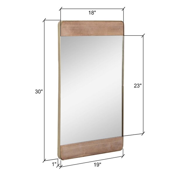 Soraya Mirror - 30"H x 19"W - Image 5