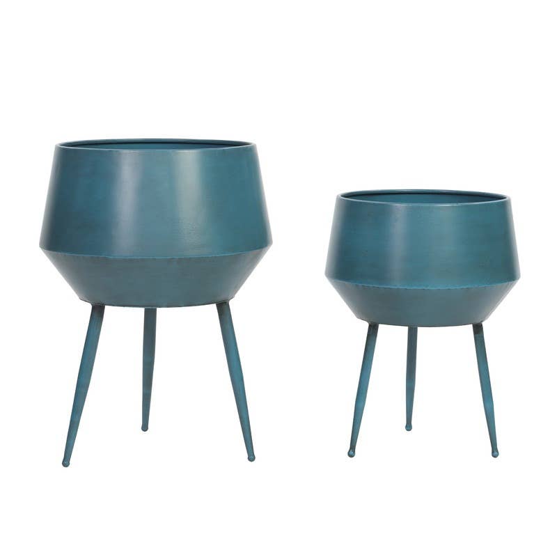 Huxley Mid-Century Planters (Set of 2)
