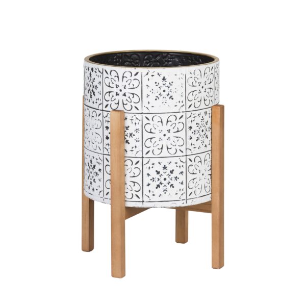 Tristan Modern Planter With Kinsley Base - Image 2