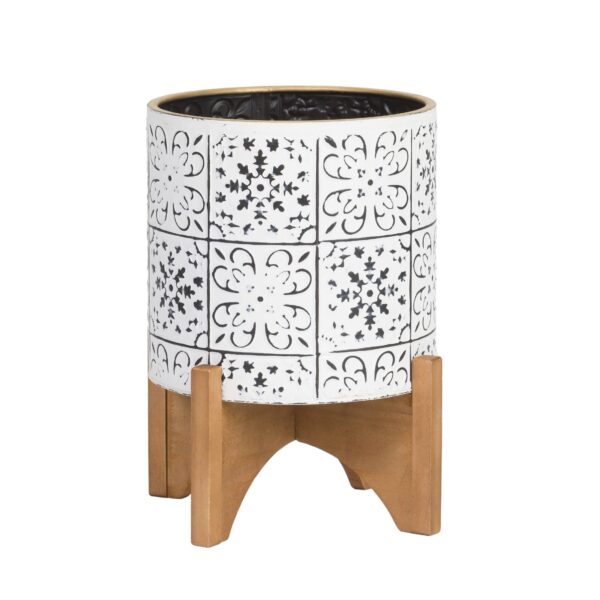 Tristan Modern Planter With Arch Base - Image 3