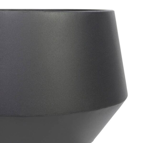 Huxley Mid Century Modern Planters - Black (Set of 2) - Image 3