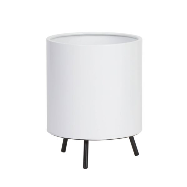 Raya Modern Planter With Nyra Black Base - Image 3