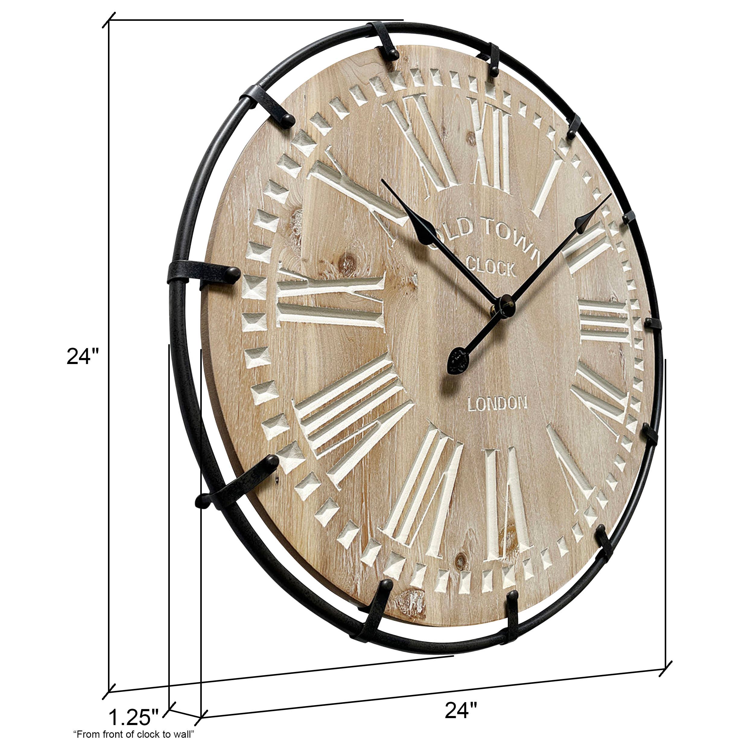 Marcella Clock - 24" - Image 5