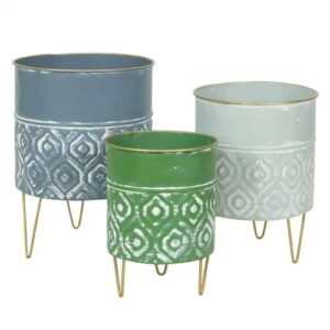 Laurent Mid-Century Planters (Set of 3)