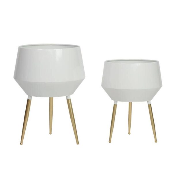 Huxley Mid-Century Planters (Set of 2)