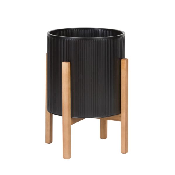 Everett Modern Planter With Kinsley Base - Image 2