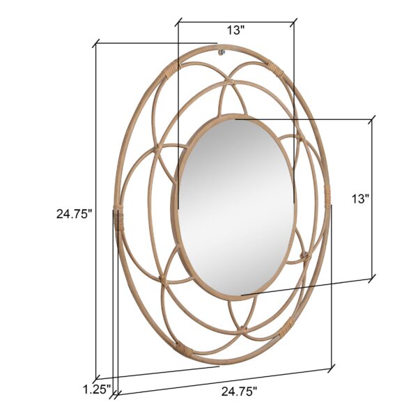 Flora Mirror - 25" - Image 5