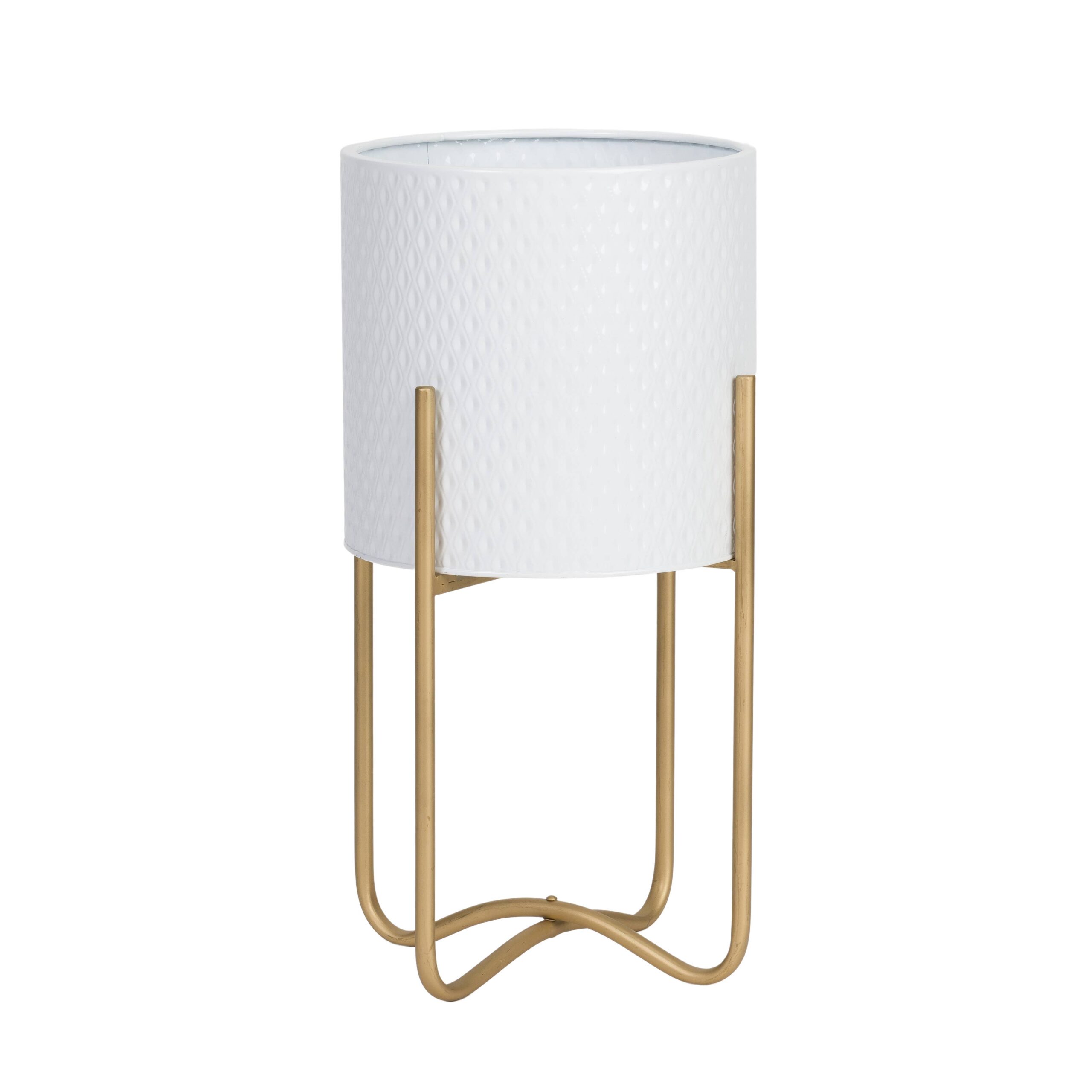 Claire Modern Planters With Ambrose Gold Base - Image 3