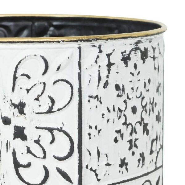 Bantu Modern Planters (Set of 2) - White - Image 2