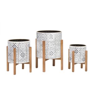 Tristan Modern Planter With Kinsley Base