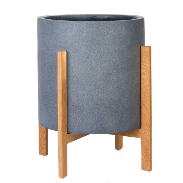 Rowan Modern Planter - Large Gray