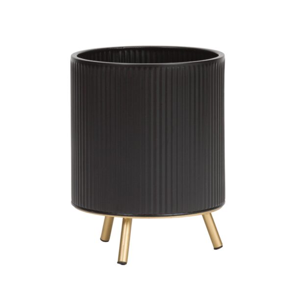 Everett Modern Planter With Nyra Gold Base - Image 4