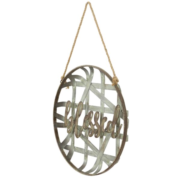 Blessed Wall Decor  - 16"H x 16"W - Image 3