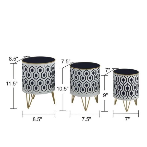 Andrey Mid-Century Planters (Set of 3) - Image 4