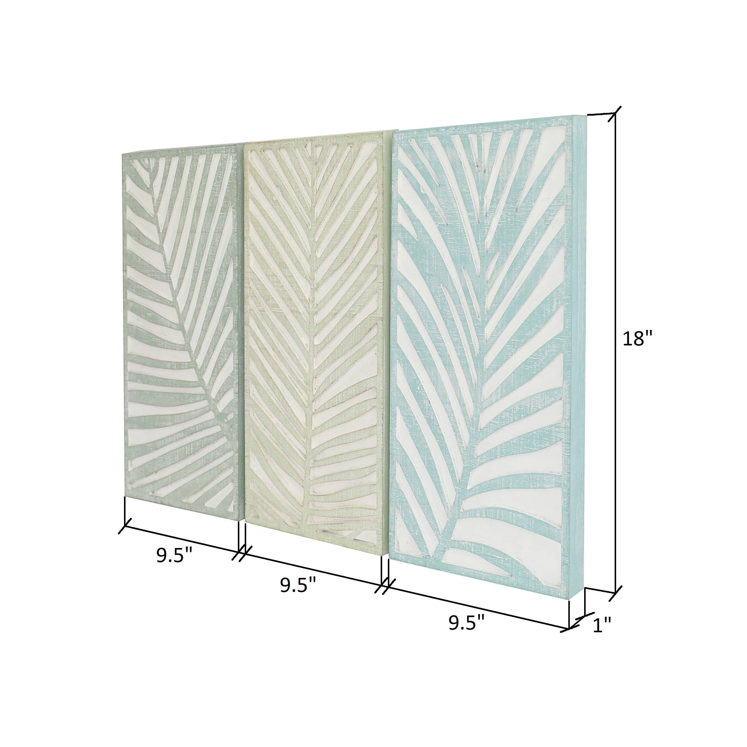 Nalini Wall Decor (Set of 3) - 18"H x 10"W - Image 5