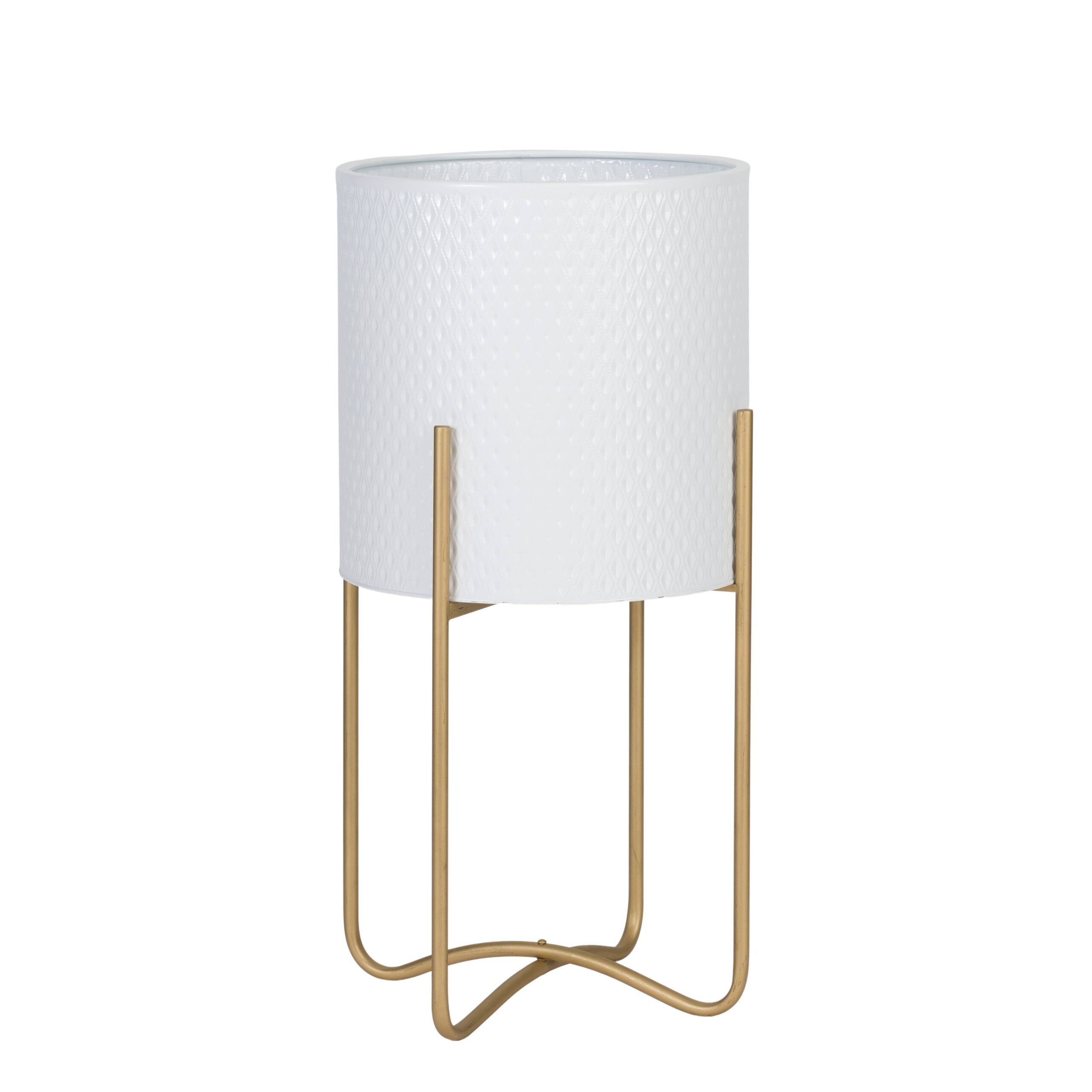 Claire Modern Planters With Ambrose Gold Base - Image 2