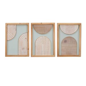 Zahara Wall Decor (Set of 3) - 14"H x 10"W