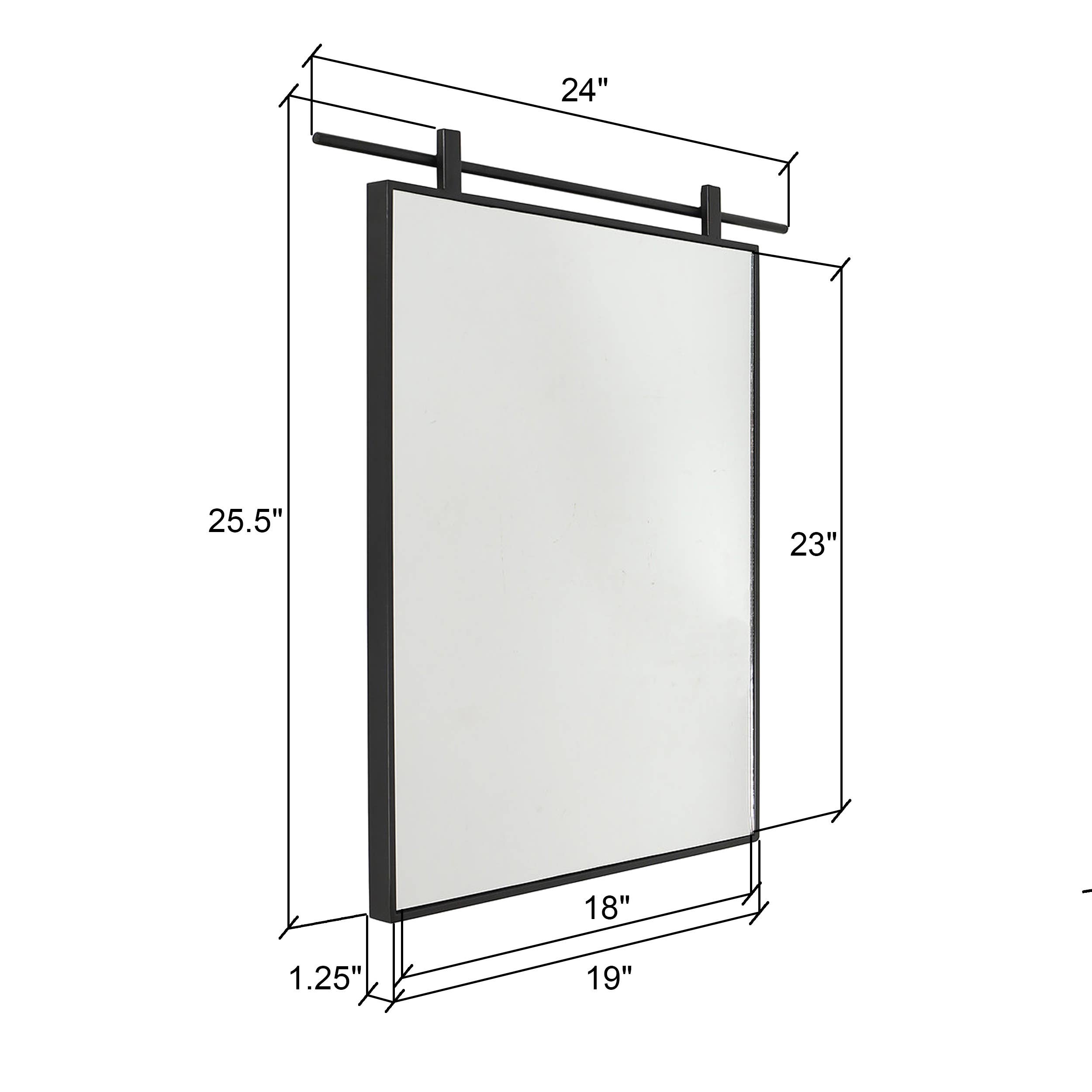Solene Mirror - 26"H x 24"W - Image 5