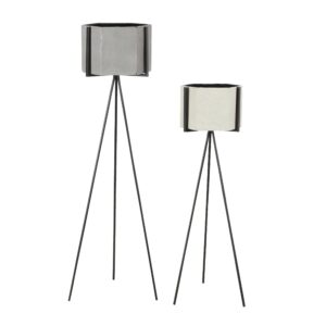 Ethan Mid-Century Planters (Set of 2)