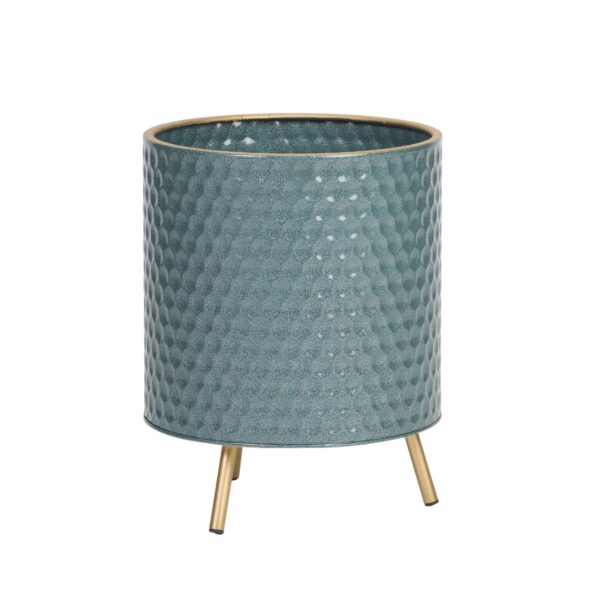 Rhys Modern Planter With Nyra Gold Base - Image 3