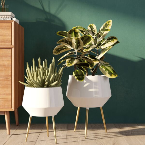 Huxley Mid-Century Planters (Set of 2) - Image 2