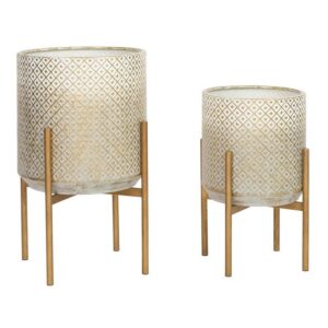 Lacey Transitional Planters (Set of 2)