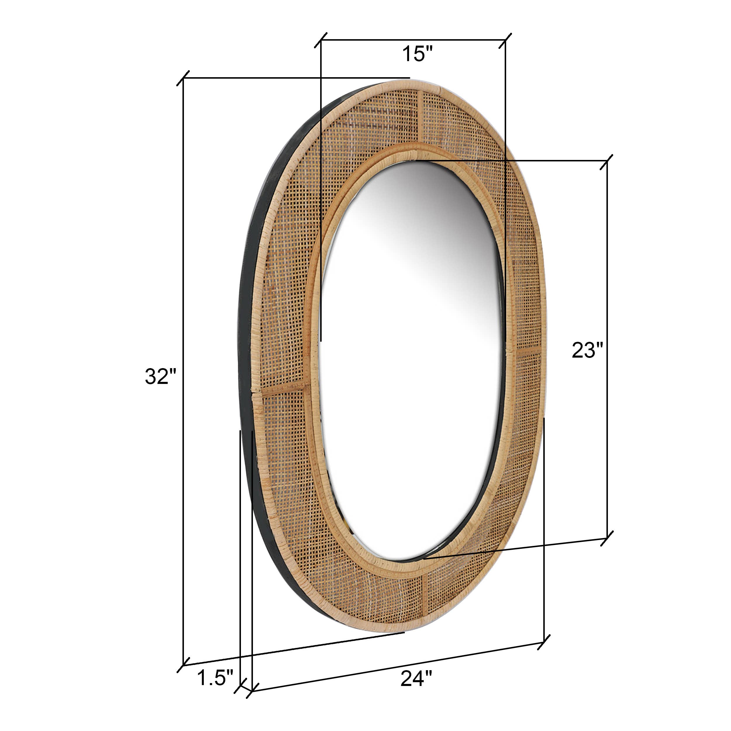 Brinley Mirror - 32"H x 24"W - Image 4