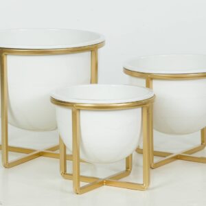 Kendi Mid-Century Planters (Set of 3)