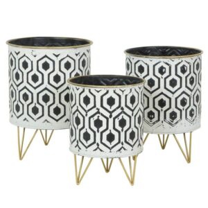 Andrey Mid-Century Planters (Set of 3)