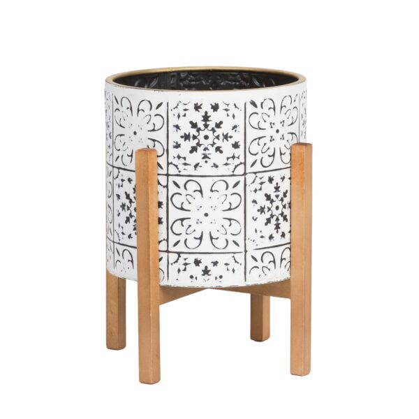 Tristan Modern Planter With Kinsley Base - Image 3