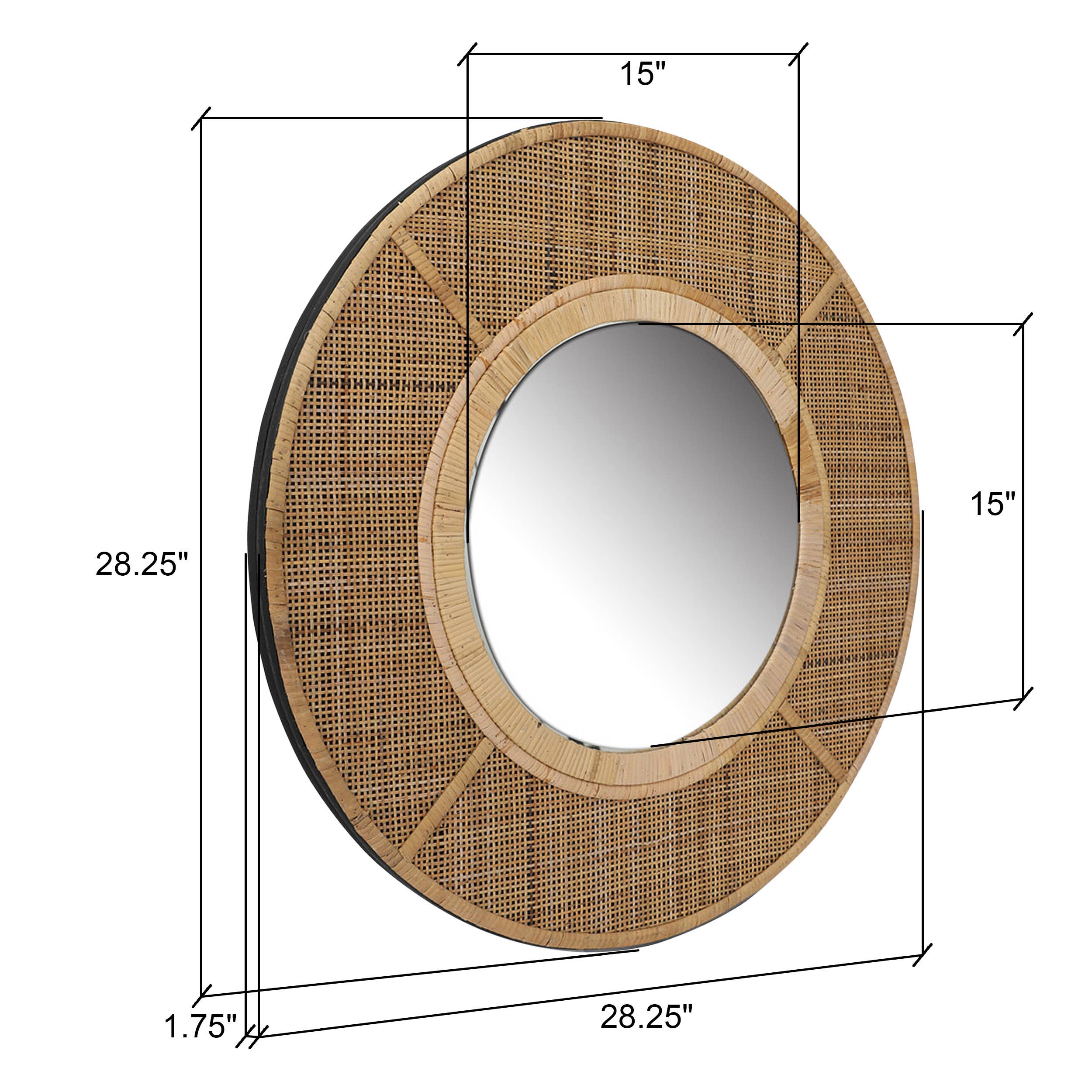 Maraya Mirror - 28" - Image 4