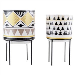 Ayaz Mid-Century Planters (Set of 2)