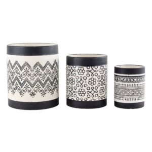 Nikos Tabletop Decor (Set of 3) - 7"H x 6"W