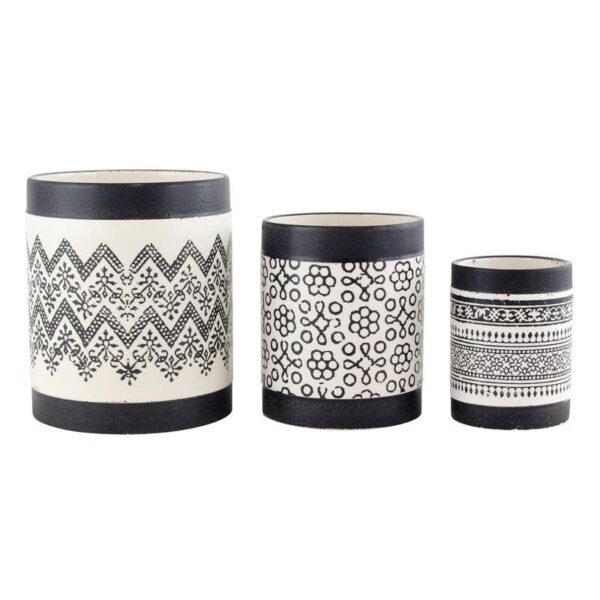 Nikos Tabletop Decor (Set of 3) - 7"H x 6"W