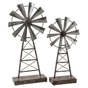 Isaiah Tabletop Decor (Set of 2) - 19.5"H x 3.5"W