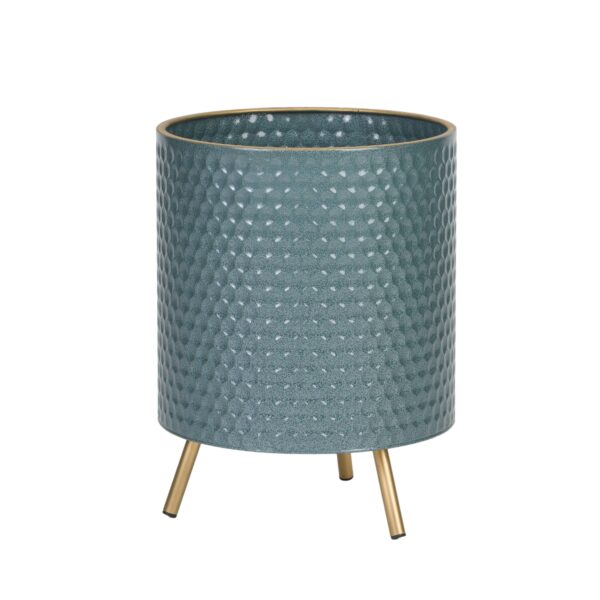 Rhys Modern Planter With Nyra Gold Base - Image 2