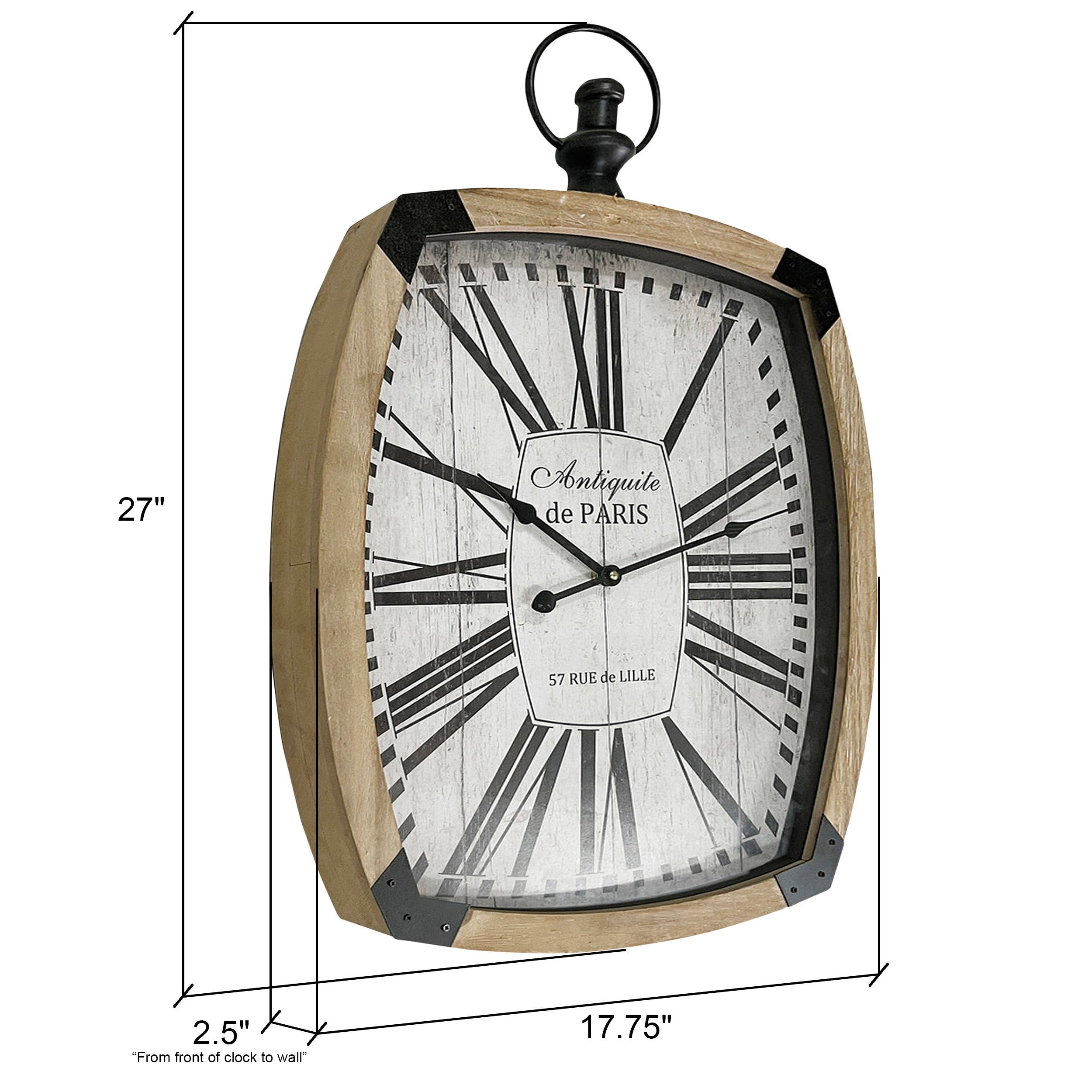 Kiara Clock - 27"H x 18"W - Image 5