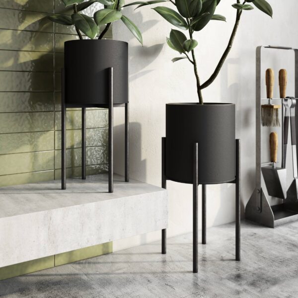 Jaxon Modern Planters (Set of 2) - Image 2