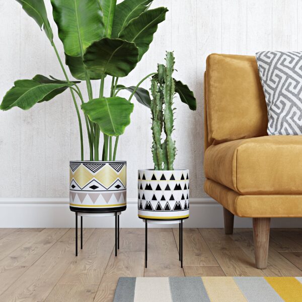 Ayaz Mid-Century Planters (Set of 2) - Image 4